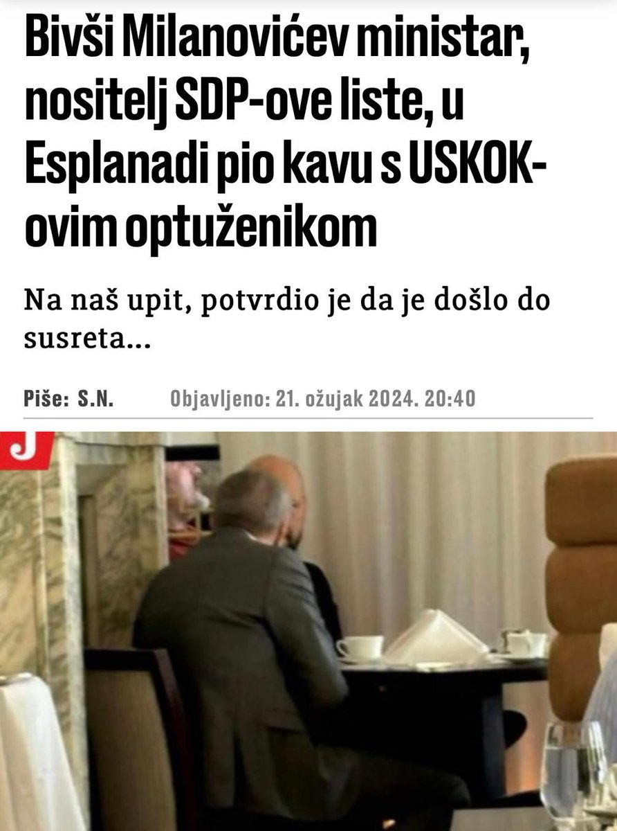 HDZ_HR's tweet photo. Dvojica Milanovićevih bliskih suradnika - #SDP Mihael Zmajlović &amp; optuženik Dragan Kovačević. Rijeke pravde dolaze. https://t.co/5M5L6ztj1A https://t.co/jfvPjGGlF1