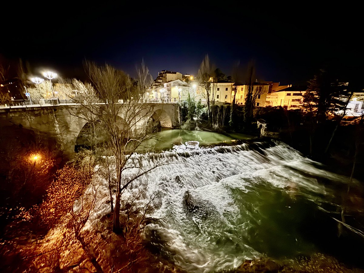 El Júcar de noche