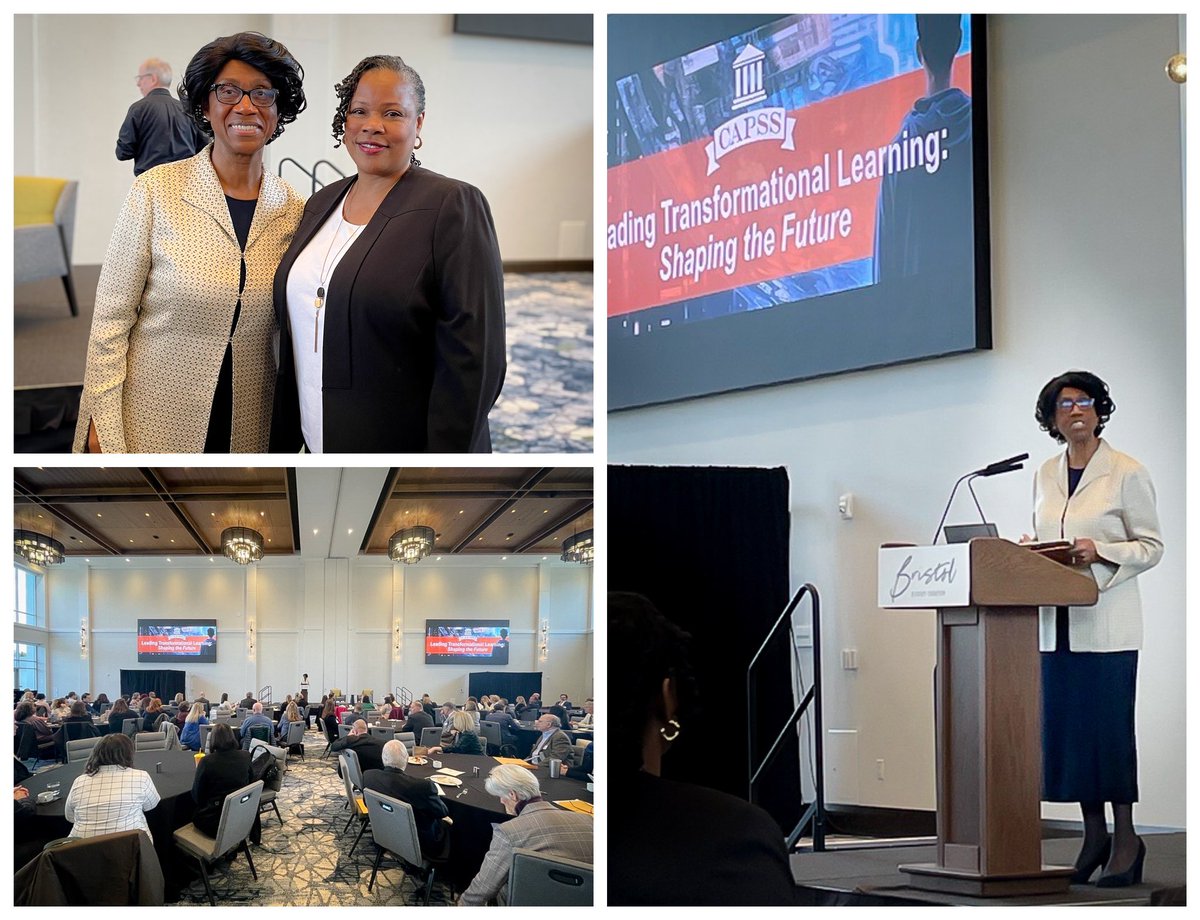 Yesterday at the @capssct Spring Conference, @CharleneRTedu joined CAPSS Exec. Director Fran Rabinowitz and CAPSS Pres. Christine Carver in welcoming superintendents and education leaders to the Spring Conference - Leading Transformational Learning. The event featured keynote…