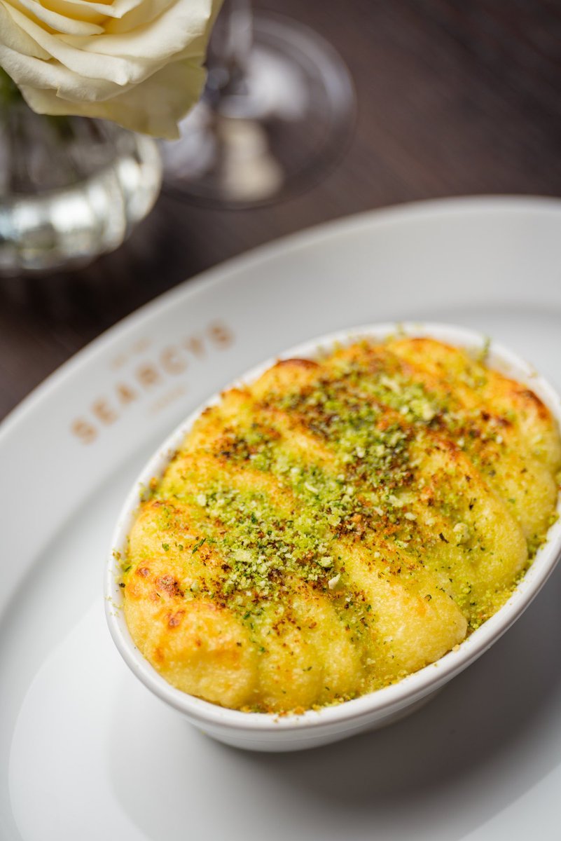 Searcys Signature Fish Pie - Herb brioche crumb, buttery mash. Join us at Searcys Brasserie and Champagne Bar to try a taste of classic our British European flavours and Searcys Signature dishes. Reserve your table here: bit.ly/3toTveI