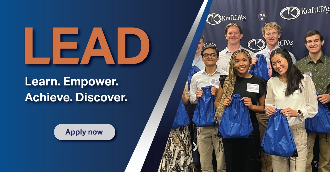 Looking to jumpstart your career? Sign up for LEAD! You'll get an inside look at a top accounting firm, gain hands-on experience, and network with industry leaders. Space is limited, register now: bit.ly/4a4ySaP #Learn #Empower #Achieve #Discover #LEAD #KraftCPAs