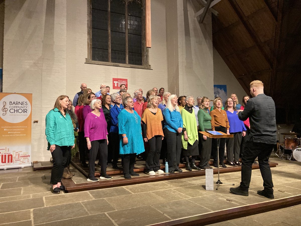 Are they great, or what? @singbarnes sing from the heart, there’s no audition to join and you don’t need to read music. ⁦<a href="/BarnesMusicFest/">Barnes Music Festival</a>⁩
