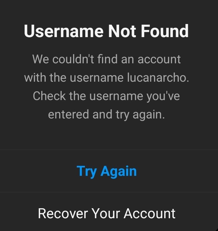 lucanarcho's tweet photo. @instagram there seems to be a bug. Instagram has logged both me and my partner out of our accounts and it isn't sending a code to recover them.

Anyone else having this issue?

#instagramdown https://t.co/Dqn6LJDxqd