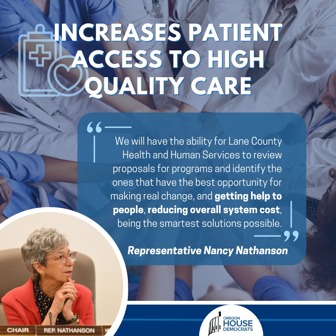 All Oregonians deserve access to high quality, affordable health care. This #orleg session, House Democrats, Reps. Emerson Levy and Nancy Nathanson worked to pass bills that protect Oregonians’ access to affordable prescription drugs and safeguard consumer choice. #orpol