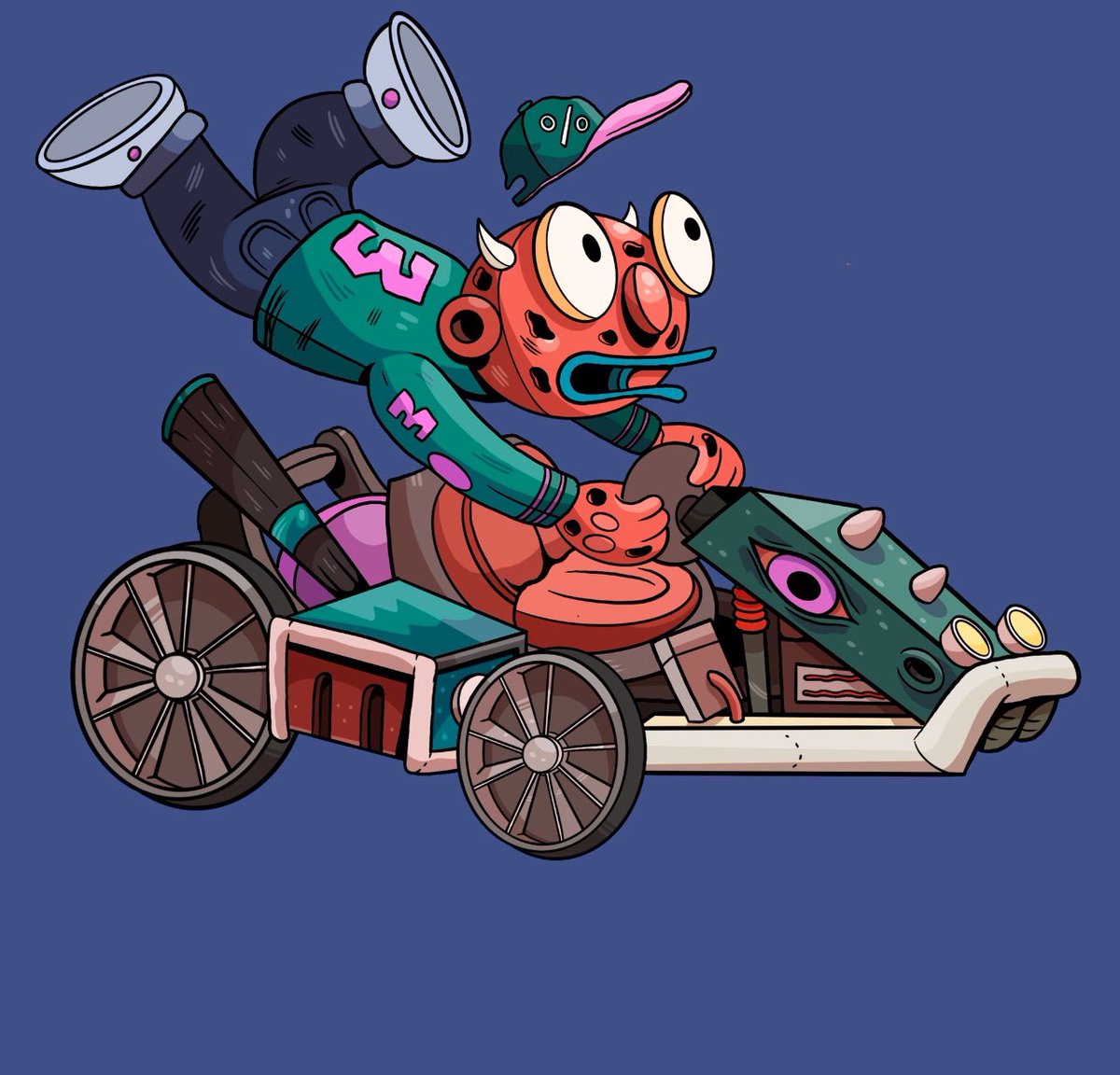 Finally back from our road trip… #art