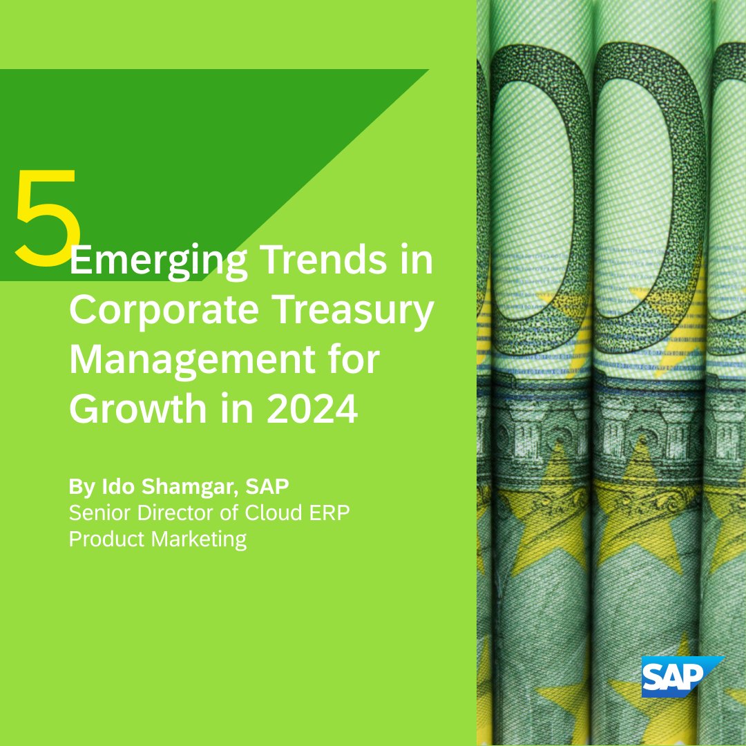 Ruzickacpacitp's tweet image. 💰 Are you tired of inaccurate cash flow forecasts? 

Discover 5 emerging trends in corporate #treasury management that businesses must consider to safeguard their #financial stability while driving lasting growth in 2024 and beyond:

imsap.co/6014kfZ7Y