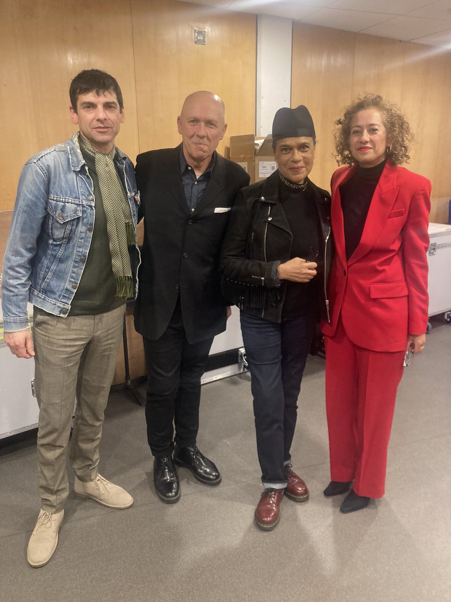 The bookish girl who loved pop music & knew 1979 was the greatest year in music, but wasn’t allowed to go to gigs finally has her day.. thank you @paulineblackOBE Mark Bedford and @DanielRachel69 for writing his awesome history of 2 Tone. And to @southbankcentre for hosting.