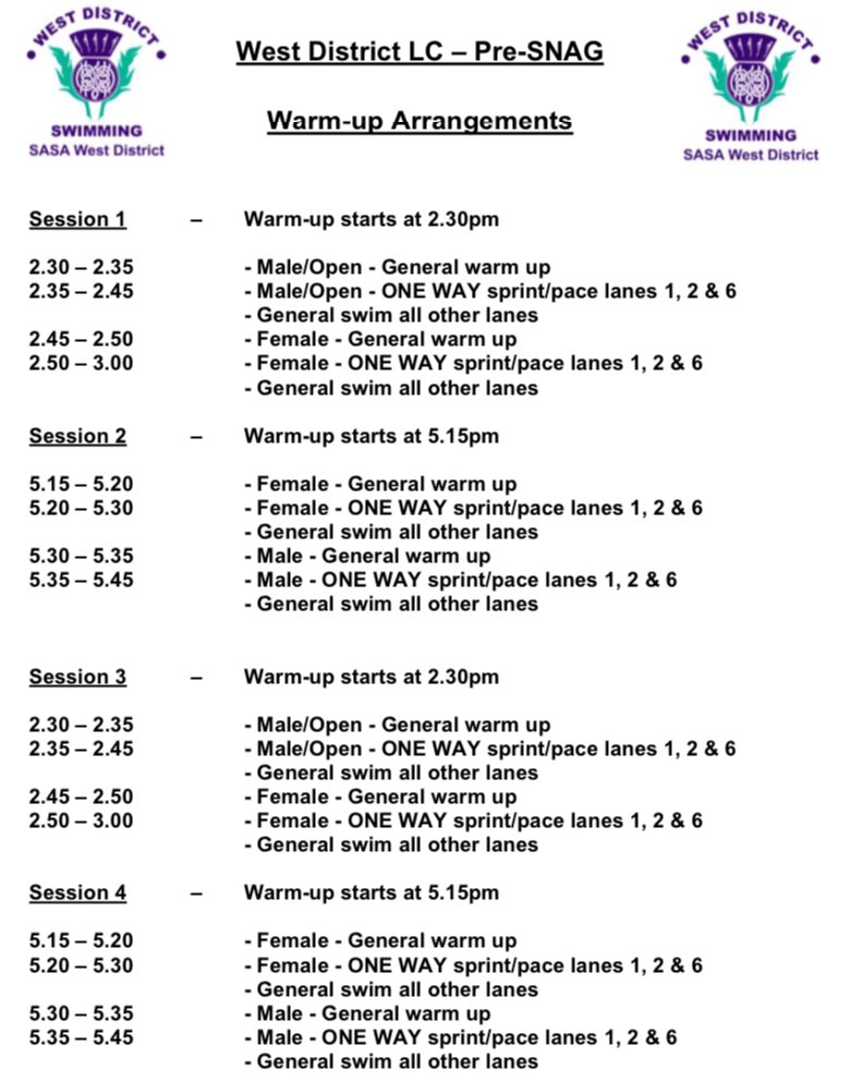 Warm ups for this weekend