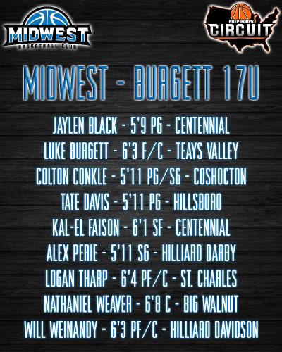 Midwest Basketball - Burgett 2025 tweet media