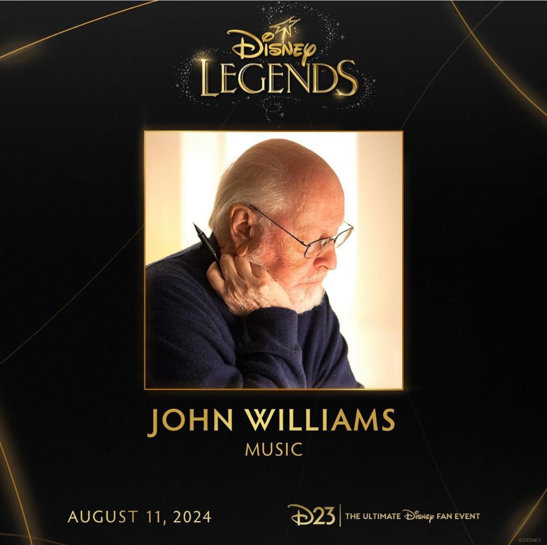 Congratulations to (in alphabetical order): HARRISON FORD, FRANK OZ & JOHN WILLIAMS on their well-deserved induction as #DisneyLegends! 👏👏👏👏👏👏👏👏👏👏👏👏👏👏👏👏 (Personally, I realized they already were legends the day I first met them.)