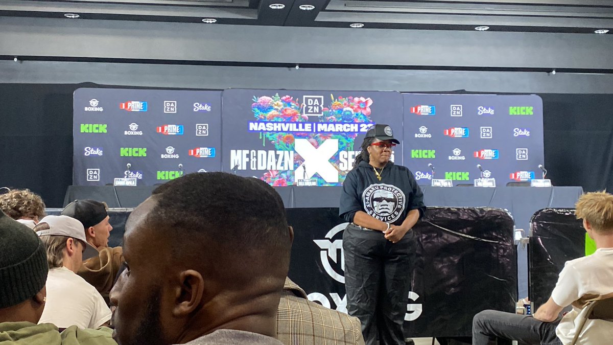 ‼️ The stage is set ahead of the Misfits 13 press conference 😎⏳

Live Updates to follow...
