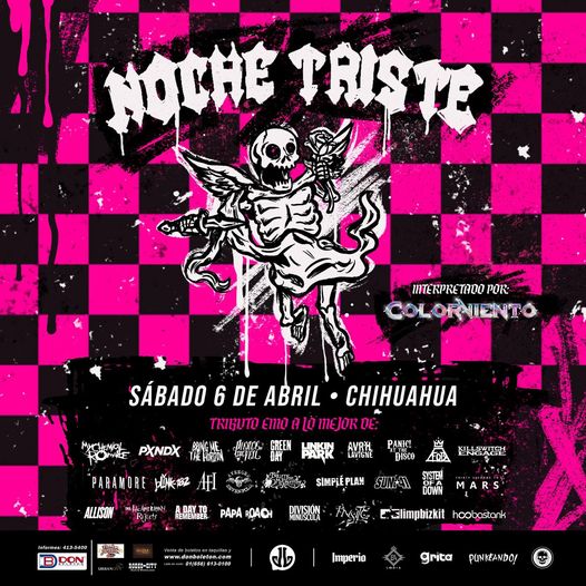 Próximo show: CHIHUAHUA
Sábado 6 de Abril @ Foro Don Burro 
Boletos a la venta por @donboleton
¿Estás listo? 📷📷📷