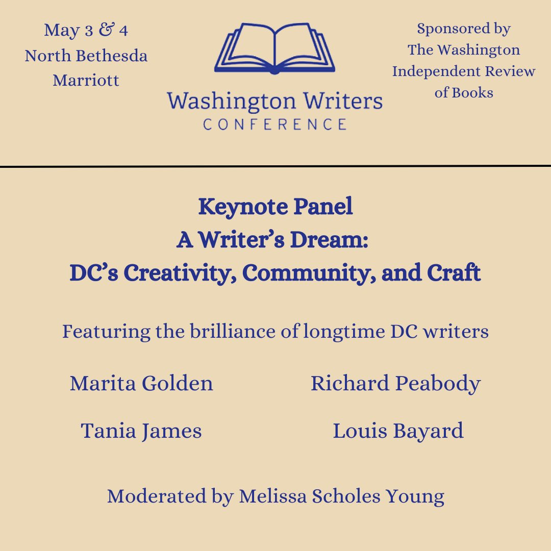 Washington Writers Conference - May 3 & 4 in 2024 tweet media