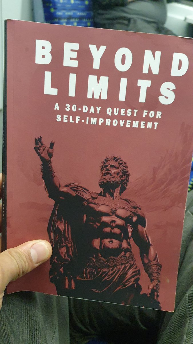 The book that changed everything 🫢🫶🏽 i reall think i created a masterpiece 💯 #beyondlimits a 30 day quest for Self-Improvement on @amazon #booktip #books #selfimprovement