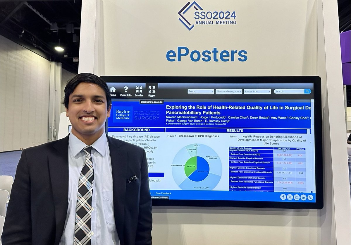 Christy Chai (@chai_christy) on Twitter photo <a href="/NManisundaram/">Naveen Manisundaram</a>, Thx for the engaging contributions <a href="/SocSurgOnc/">Society of Surgical Oncology</a> #SSO2024! Eager to see more of your excellent work ahead <a href="/BCMGSRes/">BCM General Surgery Residency</a> <a href="/BCM_Surgery/">BCM_Surgery</a> <a href="/CampRamsay/">Ramsay Camp</a> <a href="/NManisundaram/">Naveen Manisundaram</a>, Thx for the engaging contributions <a href="/SocSurgOnc/">Society of Surgical Oncology</a> #SSO2024! Eager to see more of your excellent work ahead <a href="/BCMGSRes/">BCM General Surgery Residency</a> <a href="/BCM_Surgery/">BCM_Surgery</a> <a href="/CampRamsay/">Ramsay Camp</a>