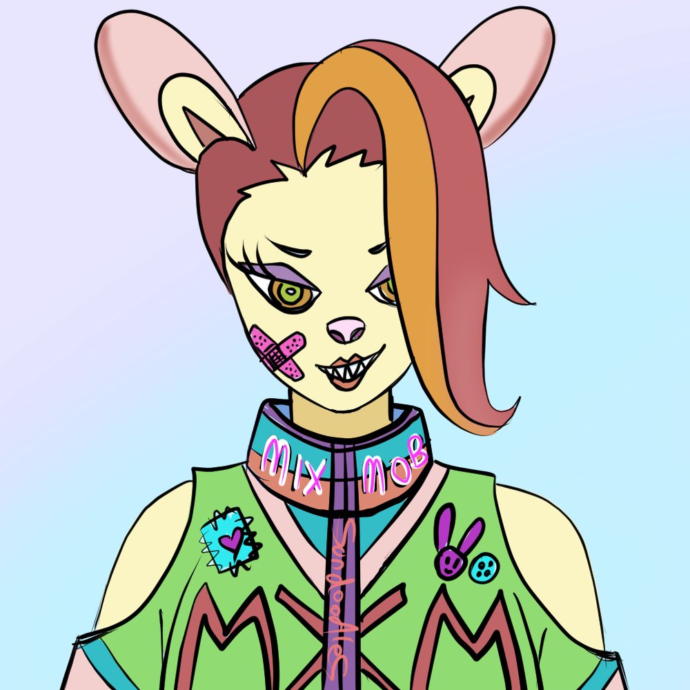 Sun_dooodles_'s tweet photo. Made a quick sketch break >v<
What if? Female style masks? 
@MixMobOrigin 
#FlipWeb2 https://t.co/biCR4YQBVy