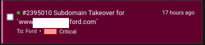 0x88__'s tweet image. Read  our success story on how my tools subfalcon and subov88rt tools helped us semi-automate subdomain  takeover bug discovery in Azure services for Ford Motors&apos; subdomains.
Success story link: lnkd.in/dR4NKKBb
#subdomain_takeover #security_automation #bugbountytips