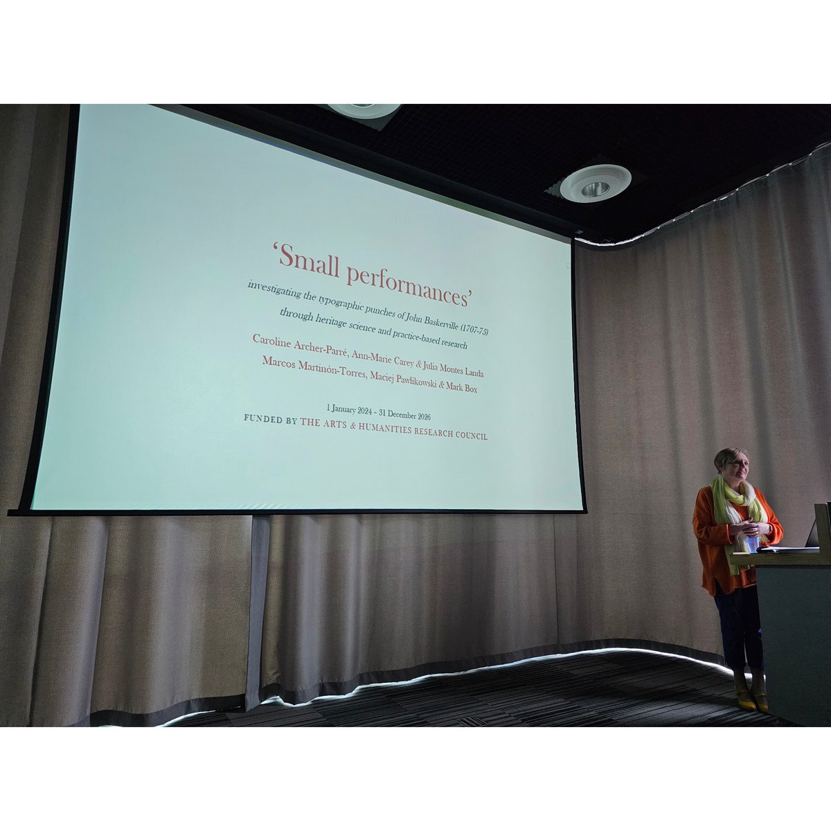 markboxphoto's tweet photo. Great presentations from everyone at the Baskerville Small Performances Launch @LibraryofBham 

#baskervillesmallperformances
#libraryofbirmingham
#baskerville
#baskervillepunches 
#cambridgeuniversitylibrary 
#cambridgeuniversity 
#artsandhumanitiesresearchcouncil
#ahrc https://t.co/vsBmVRuglH