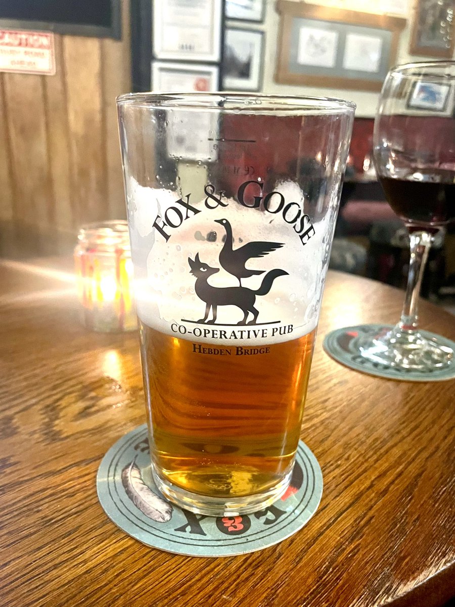 Celebrating ten years of @foxgoosehebden as a cooperative. Thanks to everyone behind the bar and behind the scenes for making the pub our perfect local.