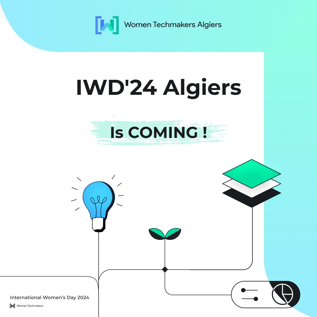 The wait is over and The moment has arrived!🔥 
Stay tuned!✨

#womentechmakers #wtmAlgiers #internationalwomensday #internationalwomenday #event #women #tech #womenintech