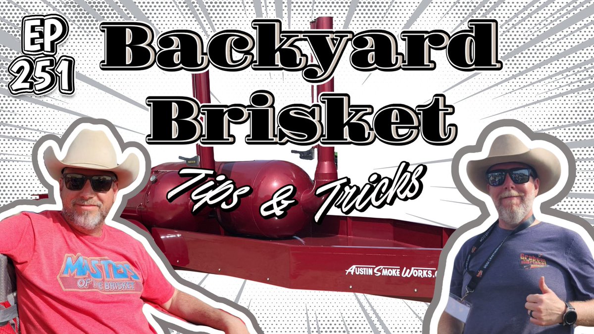 Ep 251: Backyard Brisket Tips and Tricks youtu.be/zeKOq-hDQss?si… via @YouTube @OddPodsMedia @EverTrendingPod