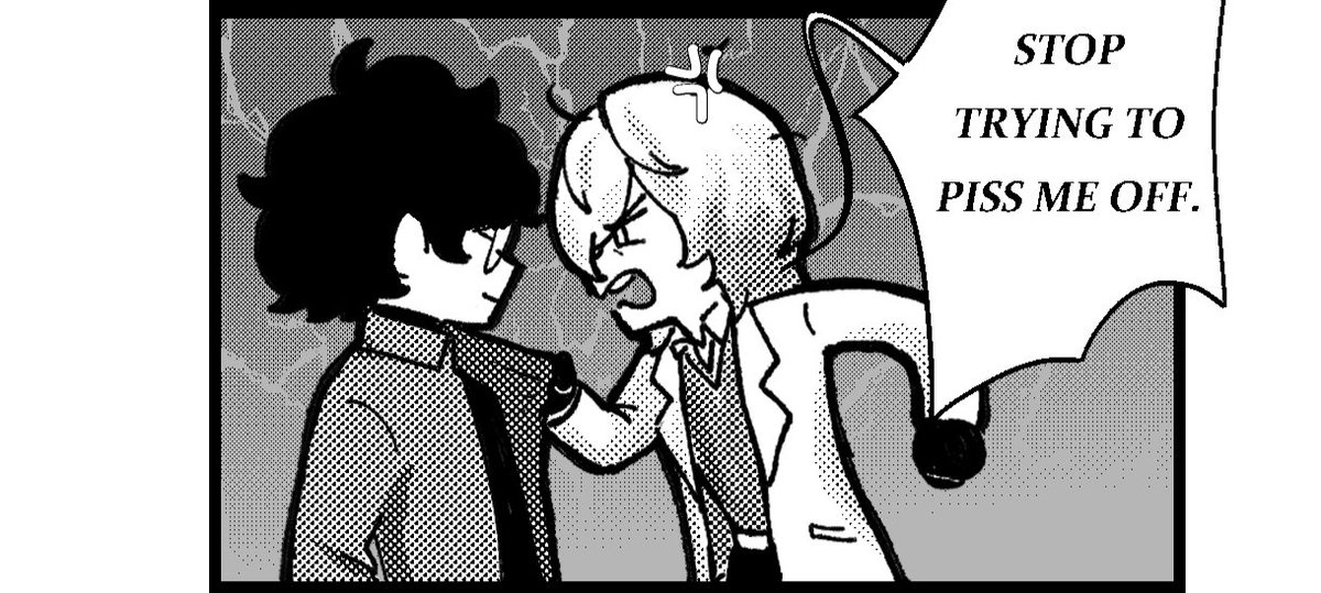 queuerious's tweet photo. opening up p5r just to run circles around your rival hashtag #relatable (2/5) https://t.co/LI0wqzt2Ne