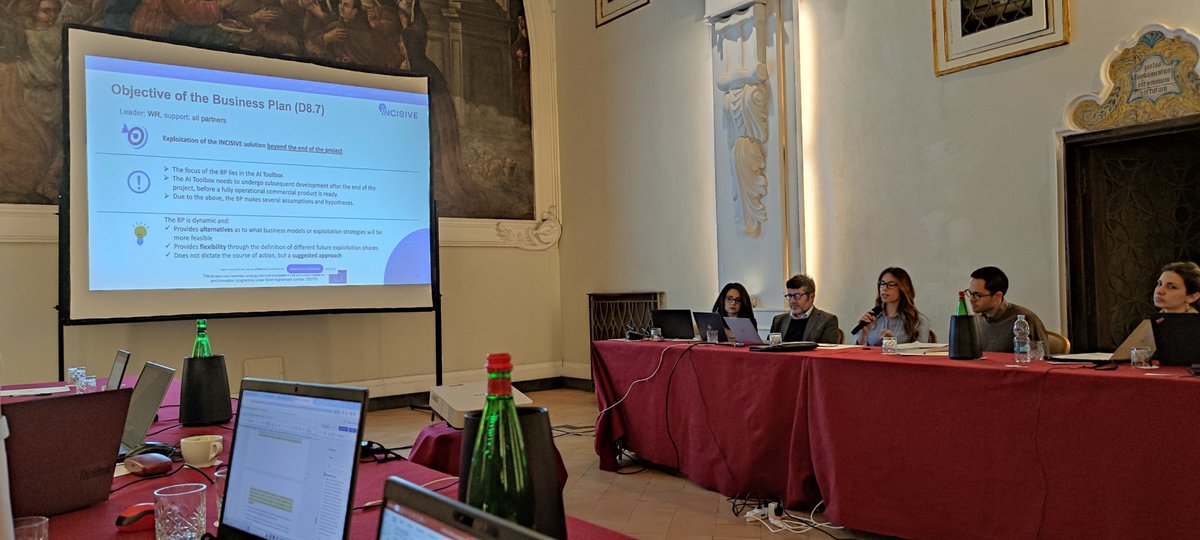 IncisiveEu's tweet photo. We've finished the first day of our plenary meeting with the workshops about the pilots studies and the communication and dissemination activities. https://t.co/GFeqDwWxTi