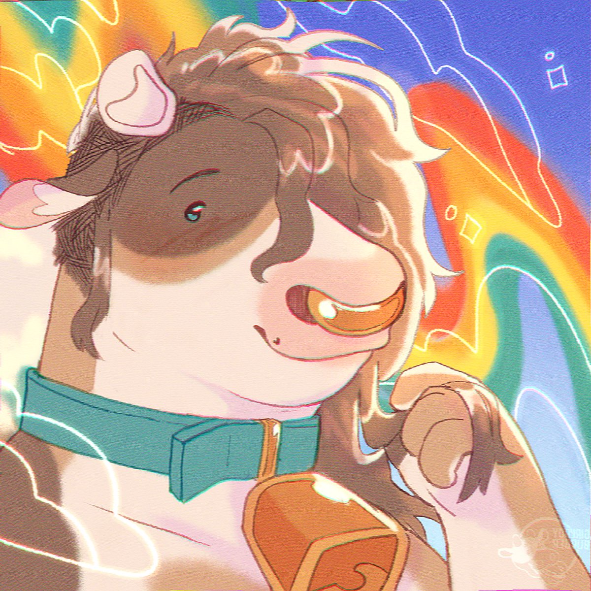 new icon ♡ 🌈⋆｡° ☀️ 🐮°｡⋆