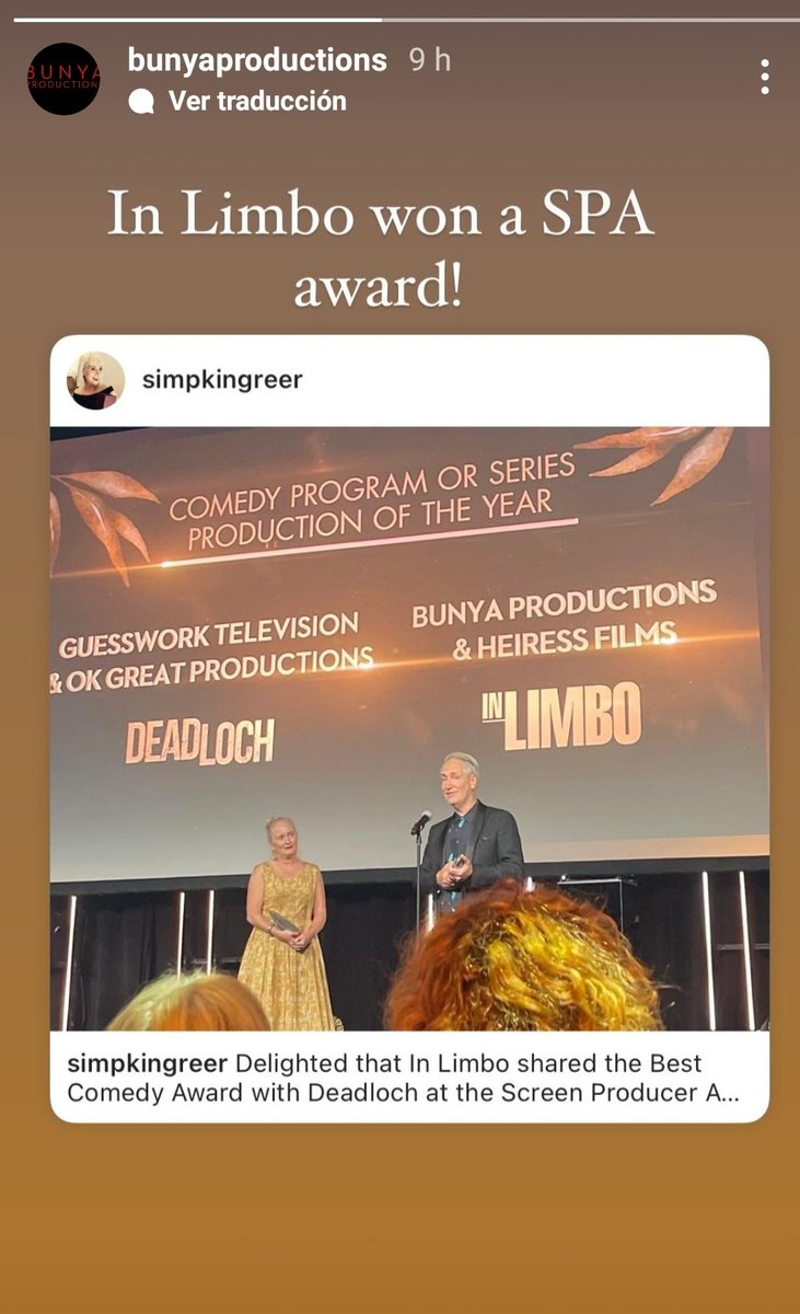 Omgreys11's tweet image. Screen Producers: Congratulations to @BunyaProduction and Heiress Films on being named the joint winners of the Comedy Program or Series of the Year award at the #SPAAwards 🏆 #LucasTaylor #JenniferCummins #RyanCorr #BobMorley &amp;amp; more 👏👏👏🔥 #screenforever