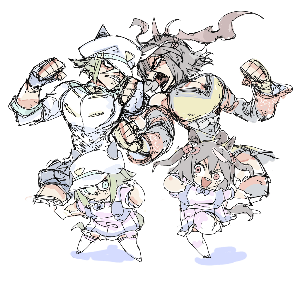 シュヴァルグラン(ウマ娘) ,キタサンブラック(ウマ娘) 「」|ちぐ齒莖ダサわやかのイラスト
