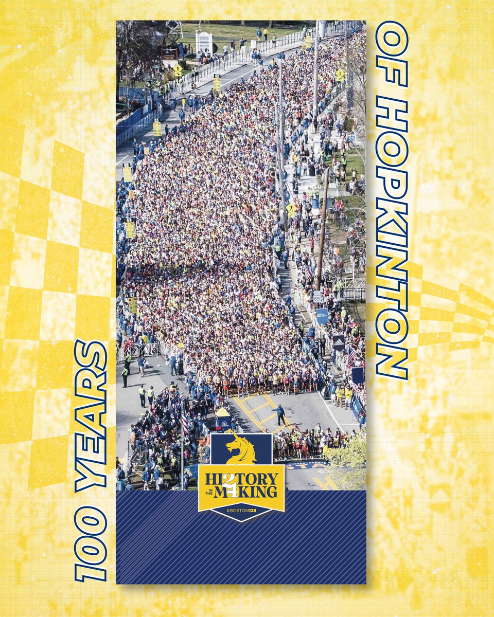 The 128th running of the Boston Marathon presented by @BankofAmerica will mark a full century’s worth of races starting in the town of Hopkinton. Since 1924, the event’s start has been nestled around Hopkinton Common, one of the most beautiful settings for a global event to begin