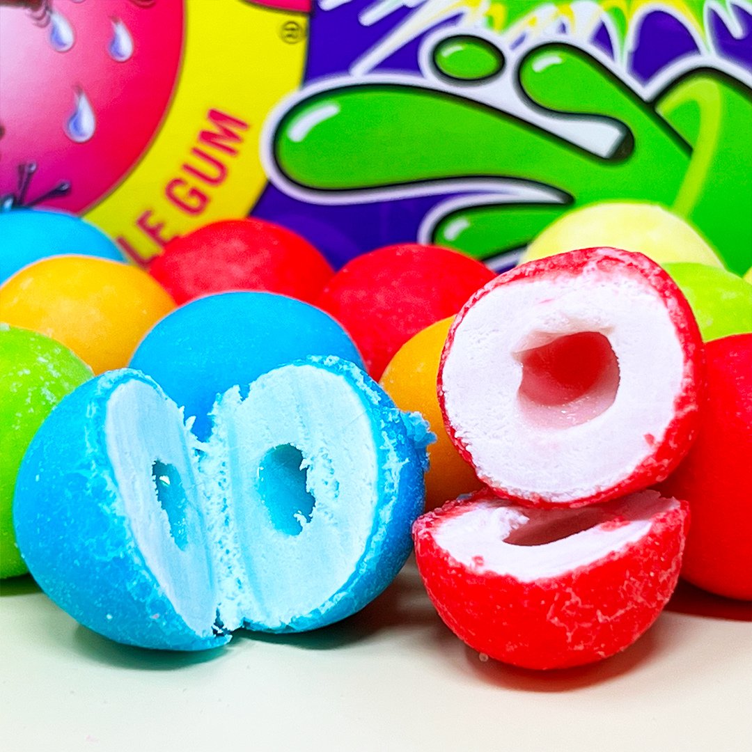 Cry Baby Nitro Sours > Regular Bubblegum #crybaby #gum #bubblegum #candyfunhouse #sour