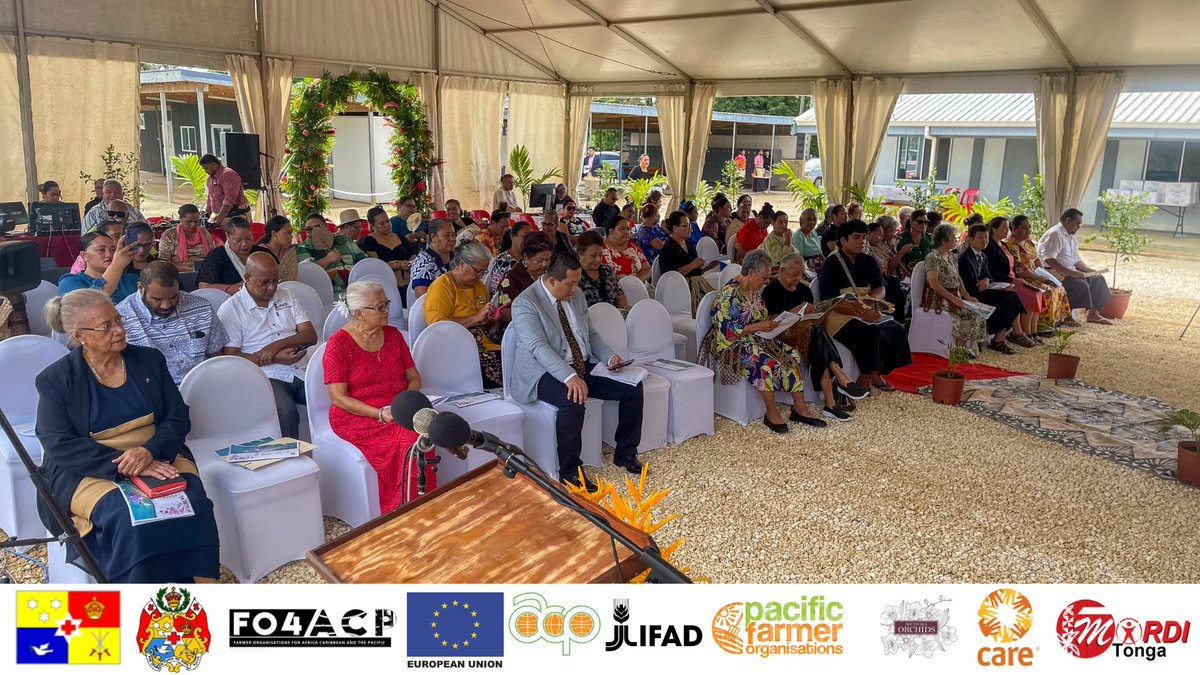 🌸Mar 20th - launch of our Floriculture Initiative in Tonga, graced by HM Queen Nanasipau'u Tuku'aho! Empowering rural women and fostering sustainable development in the Pacific region. Thanks to all partners for their support! #Empowerment #Sustainability #Collaboration 🌿