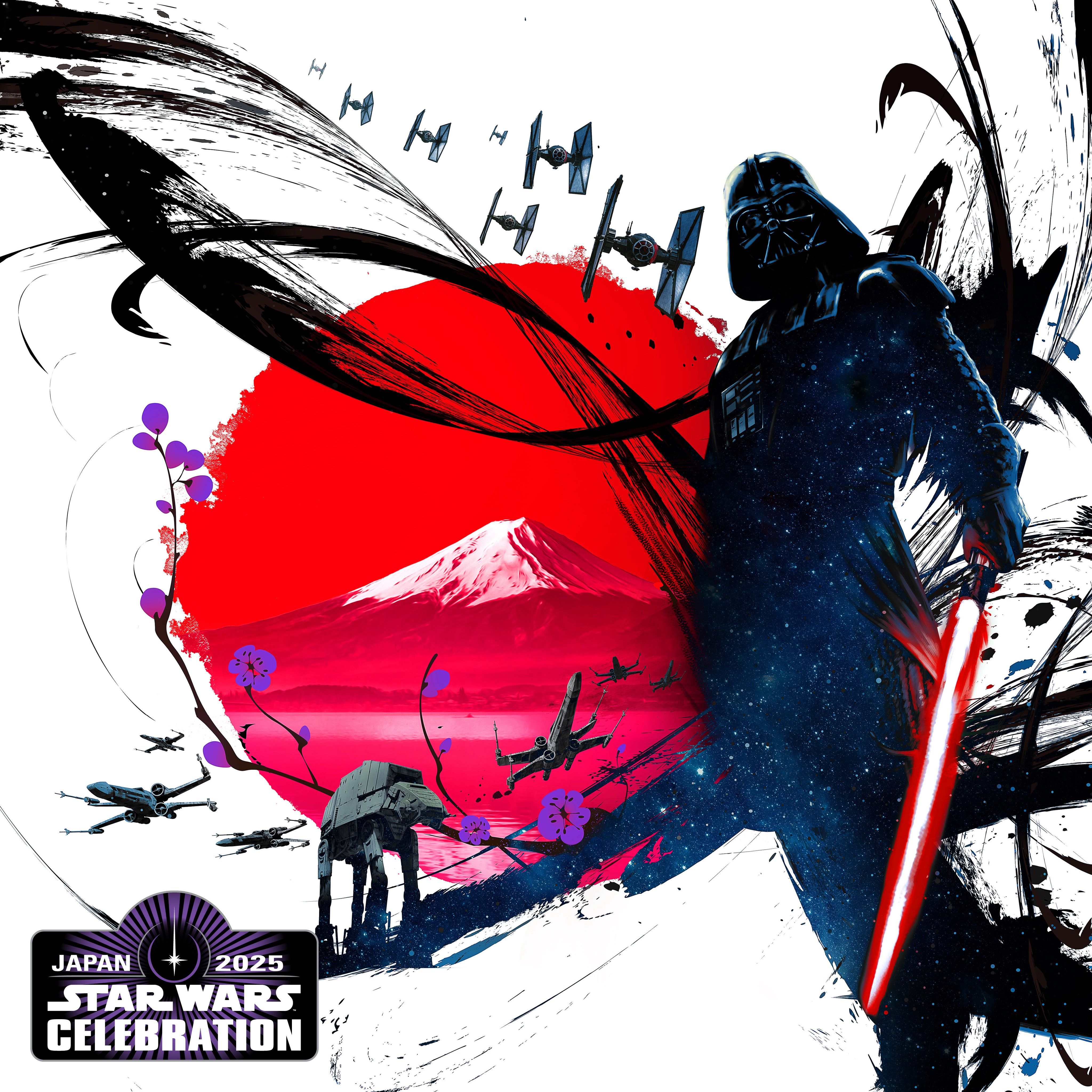 絶妙なデザイン StarWars  X: on Celebration ポスター
