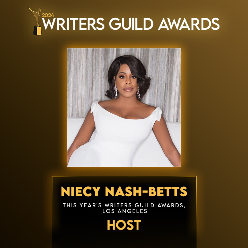 We are thrilled to announce that Emmy and NAACP Image Award-winning actress and producer @NiecyNash will be hosting this year's #WritersGuildAwards L.A. show!
