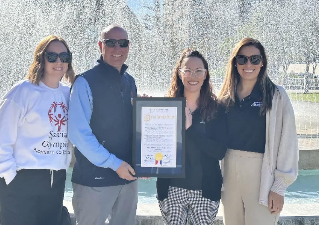 SONorCal's tweet photo. Thank you to the Fresno City Council for welcoming us & recognizing today as โSpecial Olympics Northern California Day!โ
#CelebrateInclusion #OneNorCal https://t.co/0rL1SYVdEd