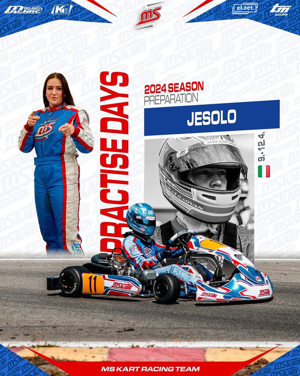 We are looking forward to testing days ⏰ in Jesolo, Italy. 🇮🇹

We hope that we are going to gain some valuable experience and data right before the start of the 2024 season. 🌟🚀🙏