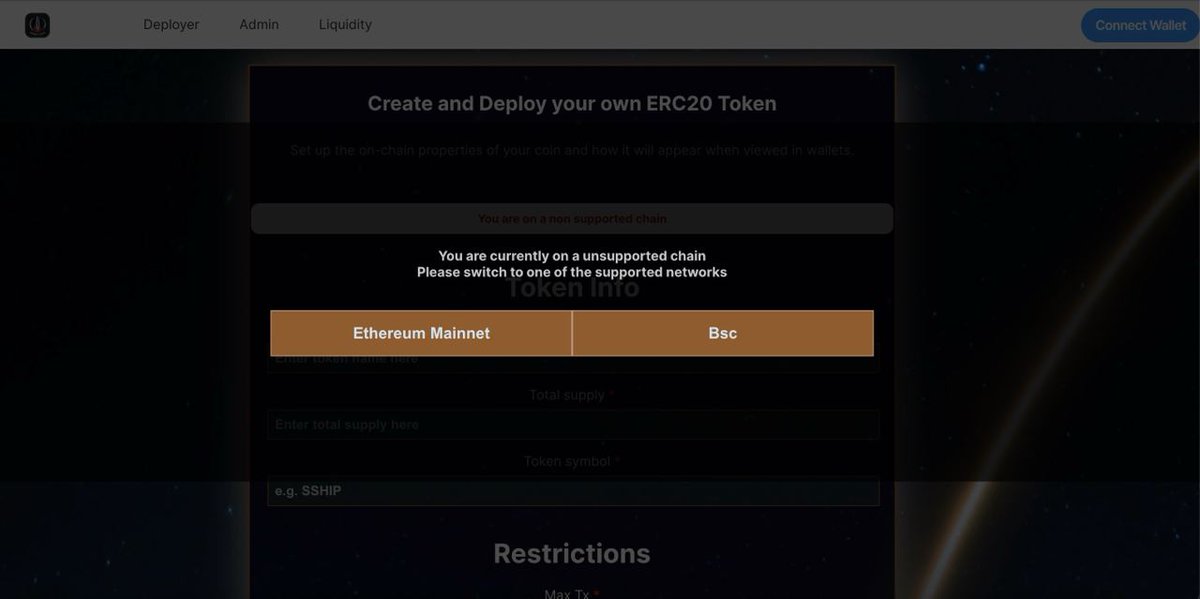 $SSHIP just upgraded starbase.services a bit more to make it more user friendly. Feel free to offer us any feedback in t.me/+EvG5-G2N13dhZ…