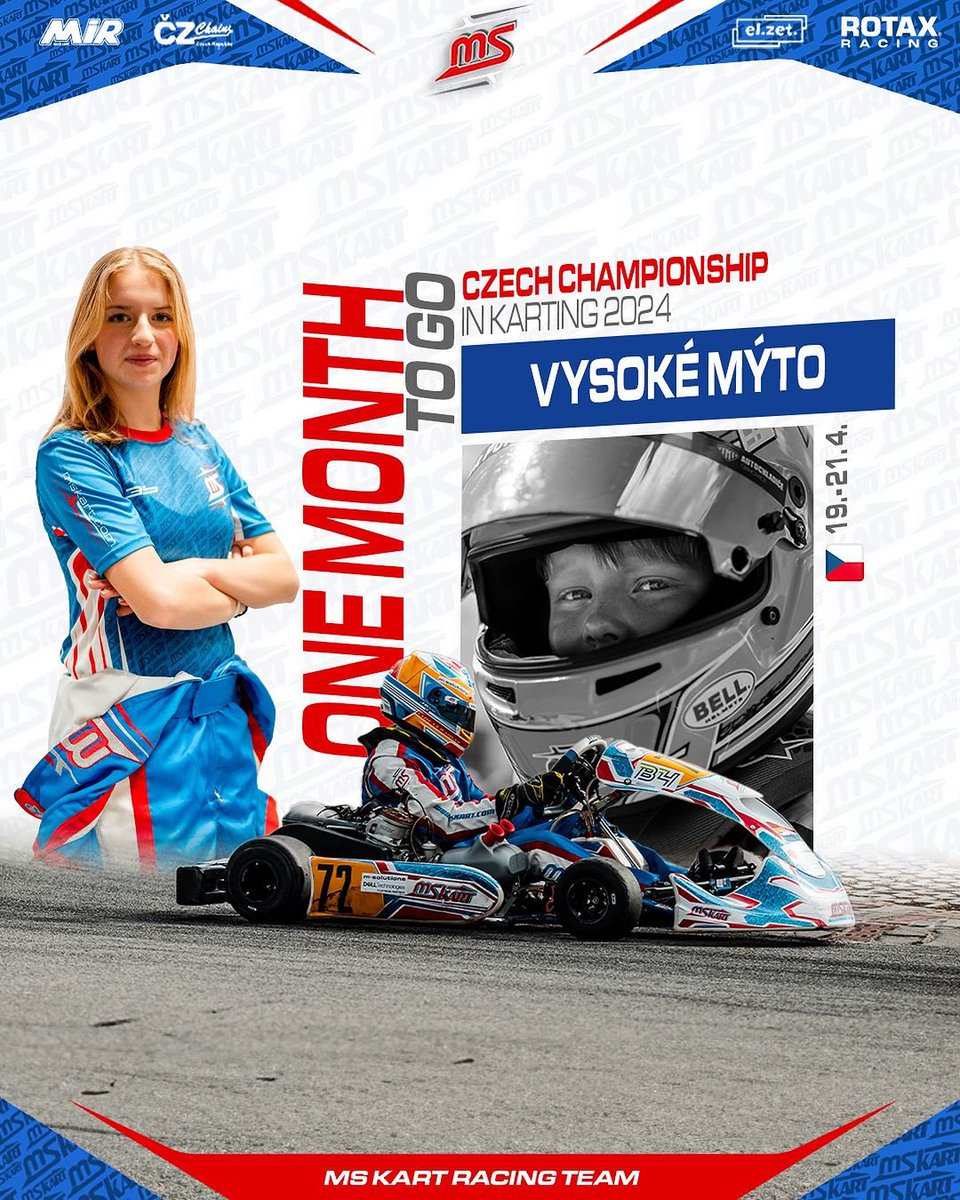 One month to the start of the Czech Championship! 🗓️

Every day we are closer to the start of the domestic karting championship. The whole racing team is getting valuable practise in testing.