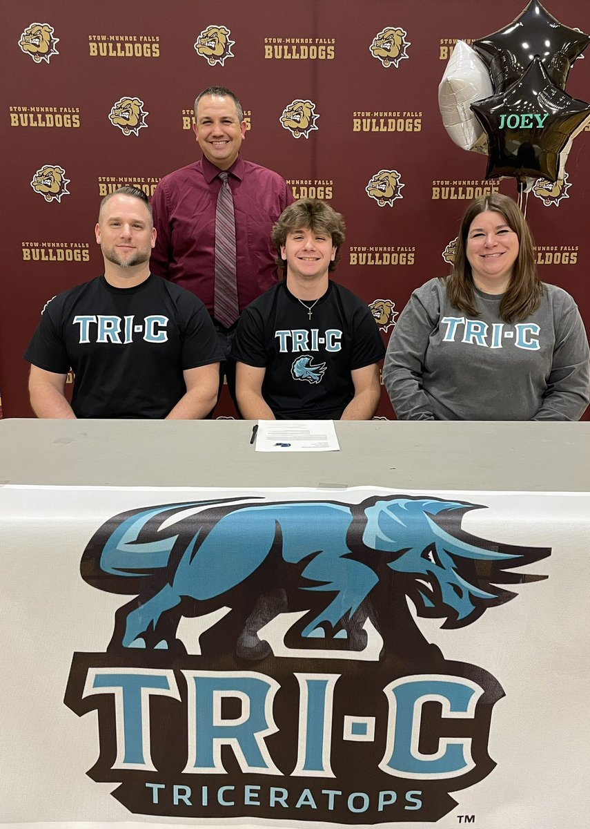Congratulations to Joseph Lehner who will continue his academic and athletic career at Cuyahoga Community College.