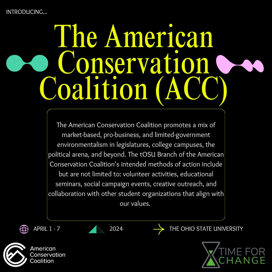 Today, we are celebrating  Boo Radley Society, Garden Club, and American Conservation Coalition for our organization spotlights. We are so excited to work with these organizations this year!

P.S. The official T4C Event Calendar drops tomorrow!!