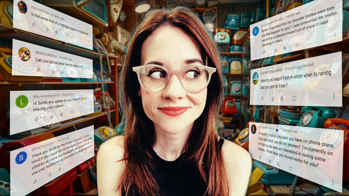 SmallChangesTV's tweet photo. Got questions? Let me know in the comments and I'll try to answer it in tomorrow's live stream! I would LOVE to hang out with YOU live tomorrow ❤️ https://t.co/YescIW21fq https://t.co/S0QPCJVkoL