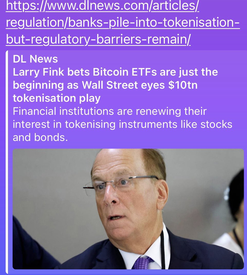 nb_coins's tweet photo. Thats why i am big invested in $RIO 💎👑

RWA will be the biggest sector this Bullrun

$RIO

-Fair launched  
-STRONG and EXPERIENCED team   
-SEC compliant    
- LOW Supply (56M Circulating | 19M to be released over 38 years)   
-Burn mechanism coming this year
-Freehold Mobile wallet app (Q2/2024)
- RWA Tokenization being THE MAIN narrative 
- Deflationary
- Volume of 25mil
- no big exchanges yet