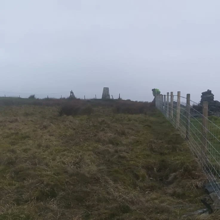 forus_tree's tweet image. Long day in the mist and rain replacing the vandalised fence up at Gorpley after someone thought it would be a great idea to rip out the previous fence and compromised the tree planting area. Sorted now, hopefully it will stay that way and keep the sheep out from now on. #Vandals