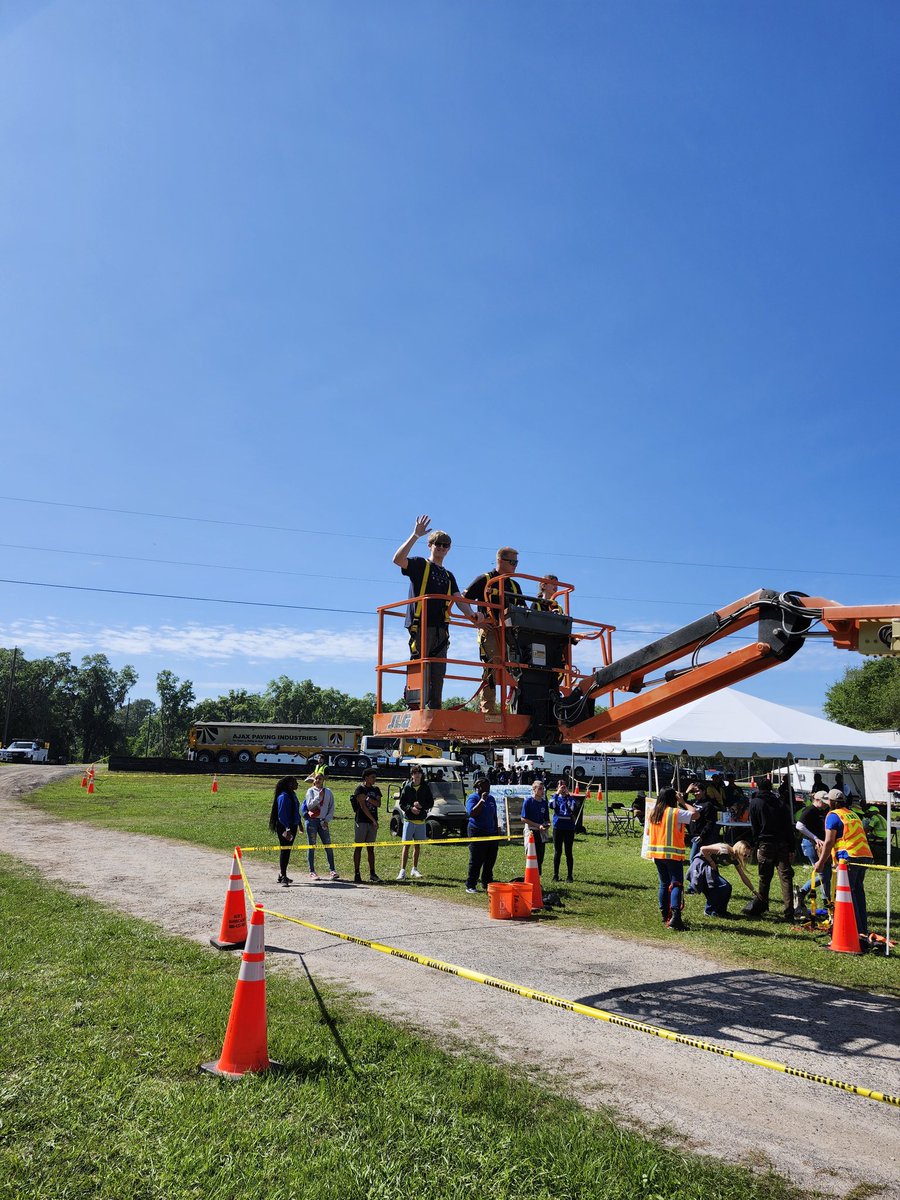 We had an amazing time learning and playing at Construction Career Day 2024. <a href="/LOLHSPrincipal/">Land O' Lakes High School</a> #constructioncareerday