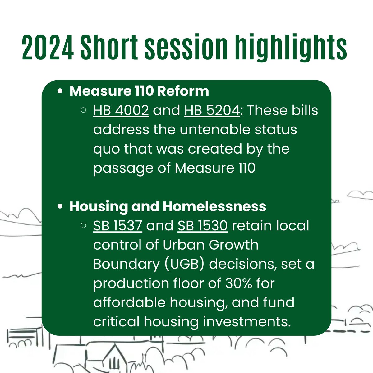 RepAndersen's tweet image. Proud of all the work we did in the 2024 session for South Salem and Oregon.