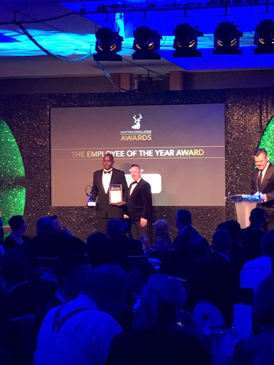 The Employee of the Year Award, sponsored by Caterer.com winner is…   🏆 Hassan Mohamud Mbirikany 🏆 with Adam Kennedy being highly commended