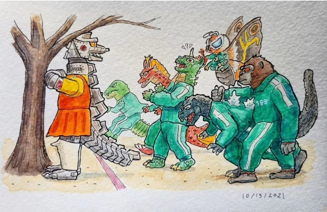 Happy 50th Anniversary Mecha Godzilla!

When people ask me what my favorite Kaiju is, does Mecha Godzilla count?

Here are a few of my Favorite MechaGodzilla drawings from my OcTOHOber over the years.

#godzilla #MechaGodzilla #OcTOHOber