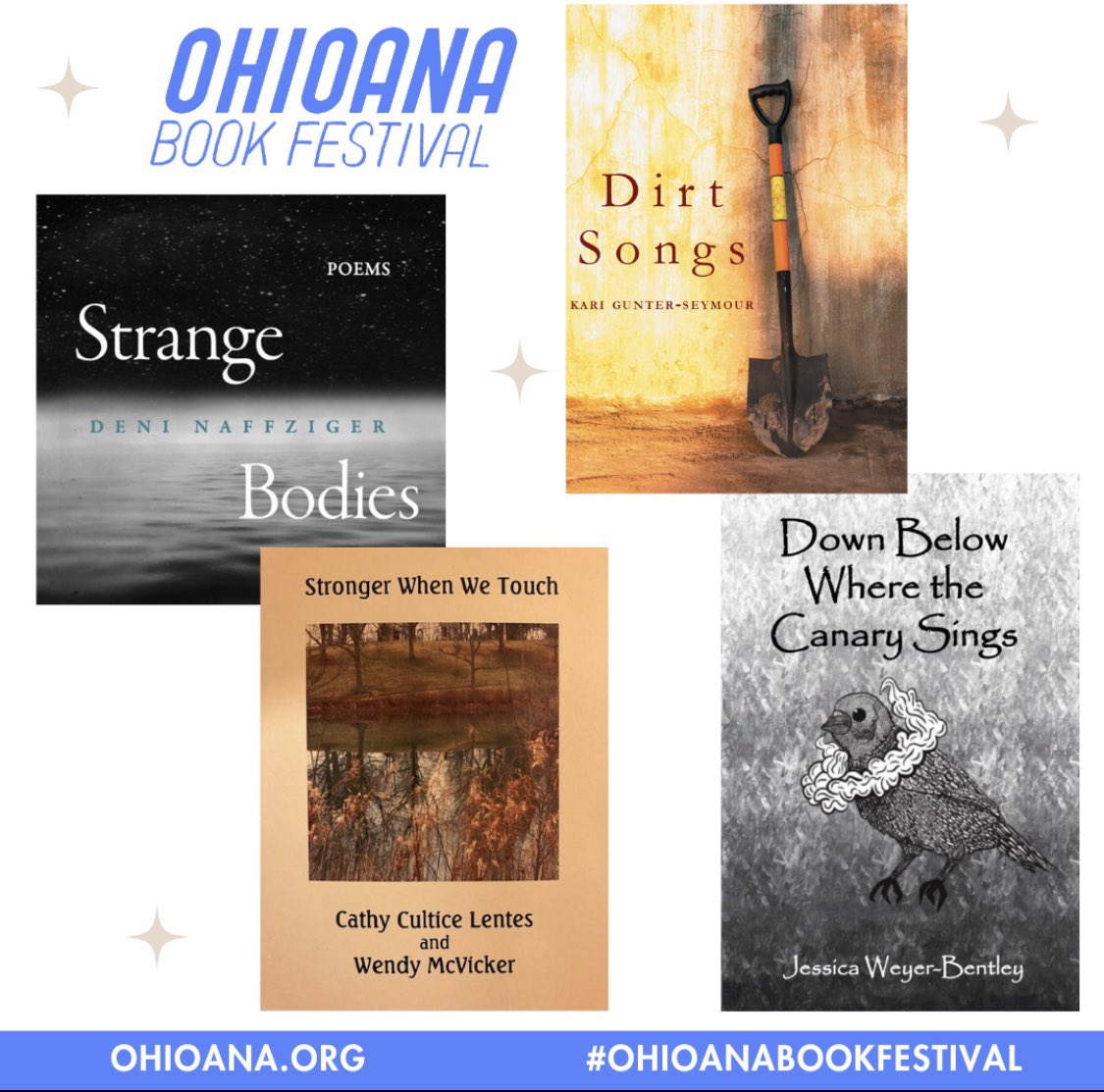 Join me and these fabulous women poets for a panel discussion at the Ohioana Book Festival—Celebrating ​Women in Appalachian Poetry! #ohiopoetlaureate #appalachialwomenrock #appalachianpoetry @Ohioana @eastoverpress