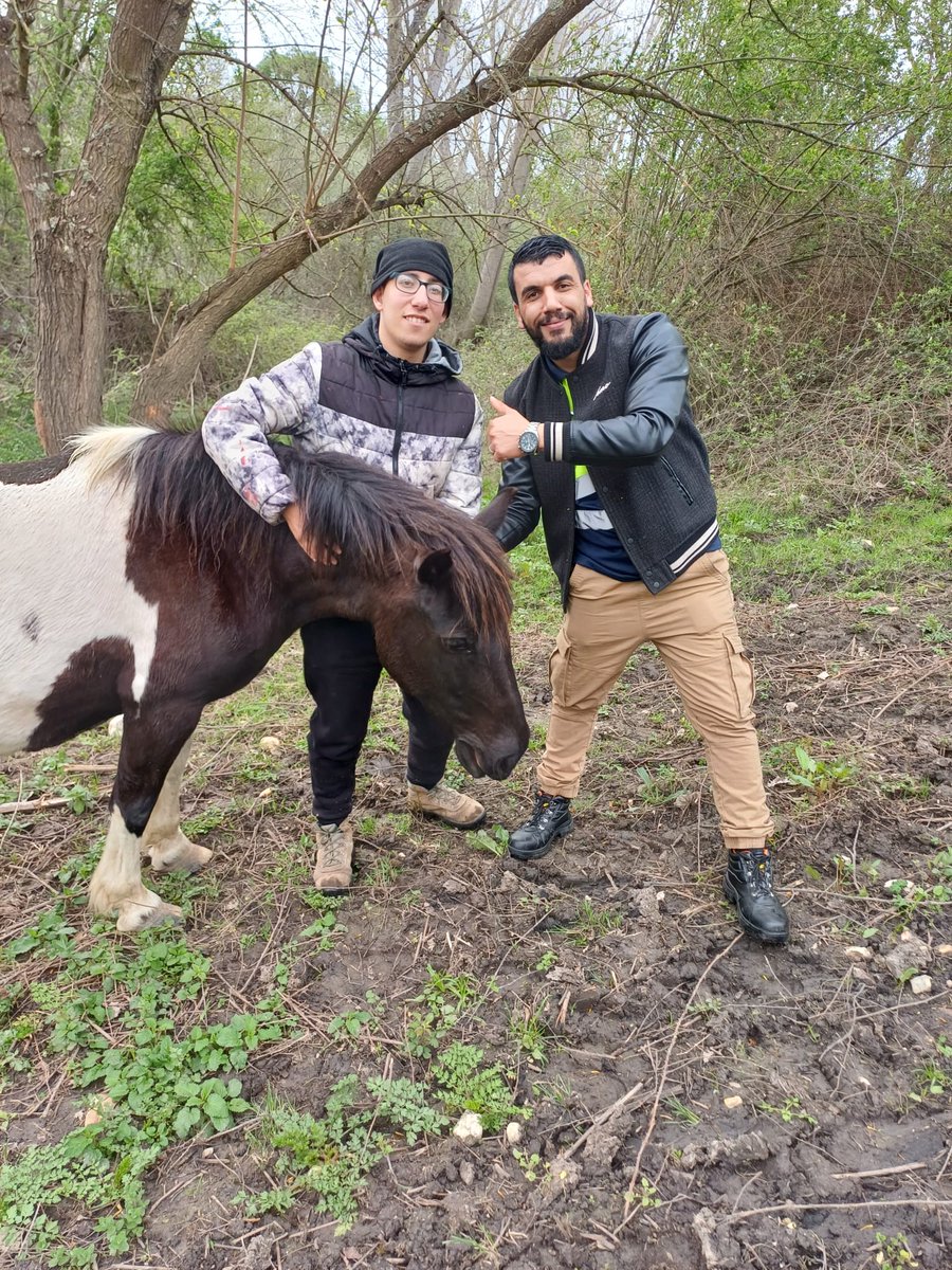 Serrana es una Pottoka procedente de la etóloga Lucy Rees. Su carácter es complicado, pero se ha hecho amiga de Mohamed y  Housam, en La Escuela de la Tierra